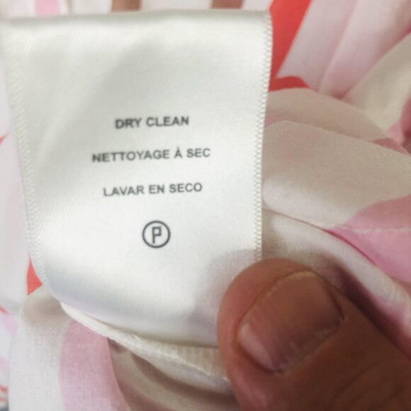 Velvet by Graham & Spencer Shirt Womens XS White Pink Brown Striped Button Front - Picture 13 of 16